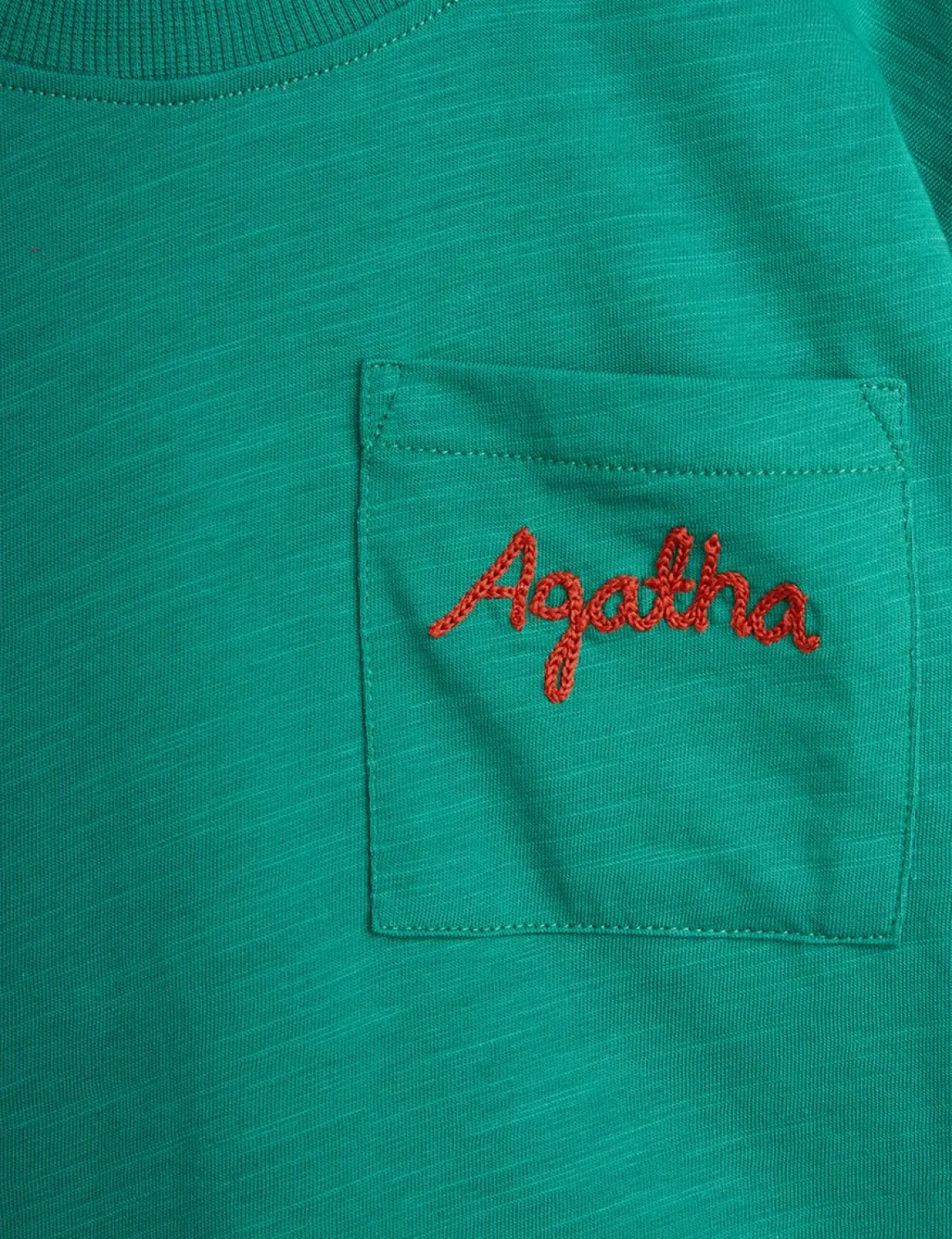 Agatha Embroidered Long Sleeve T-Shirt