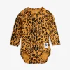 Basic Leopard Long Sleeve Body