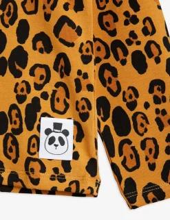 Basic Leopard Long Sleeve T-shirt