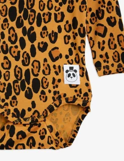 Basic Leopard Long Sleeve Body