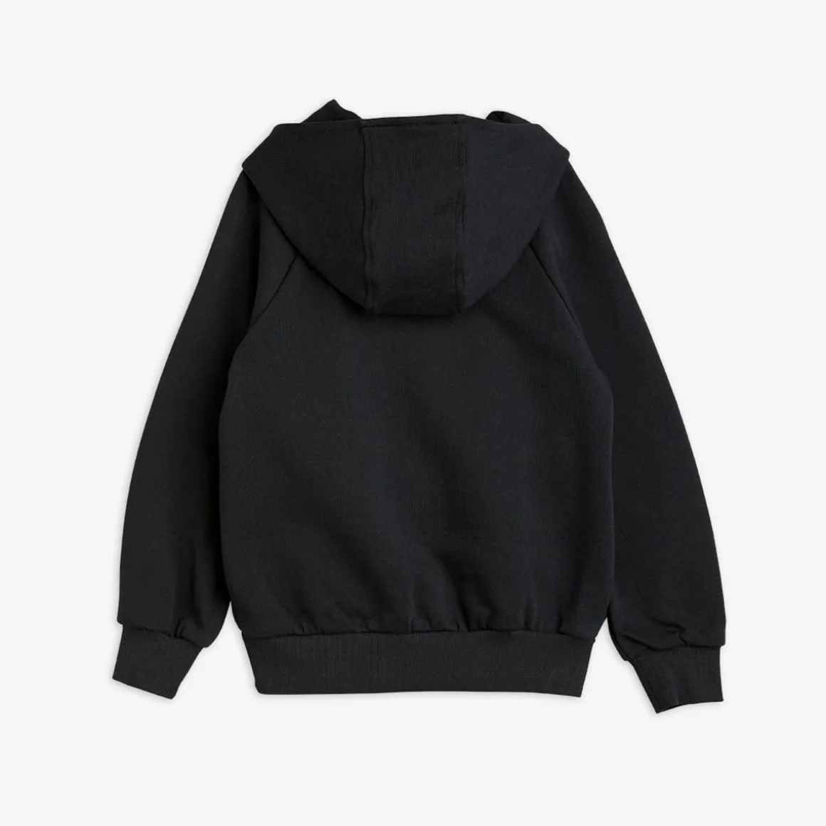 Basic Zip Hoodie Black