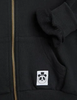 Basic Zip Hoodie Black
