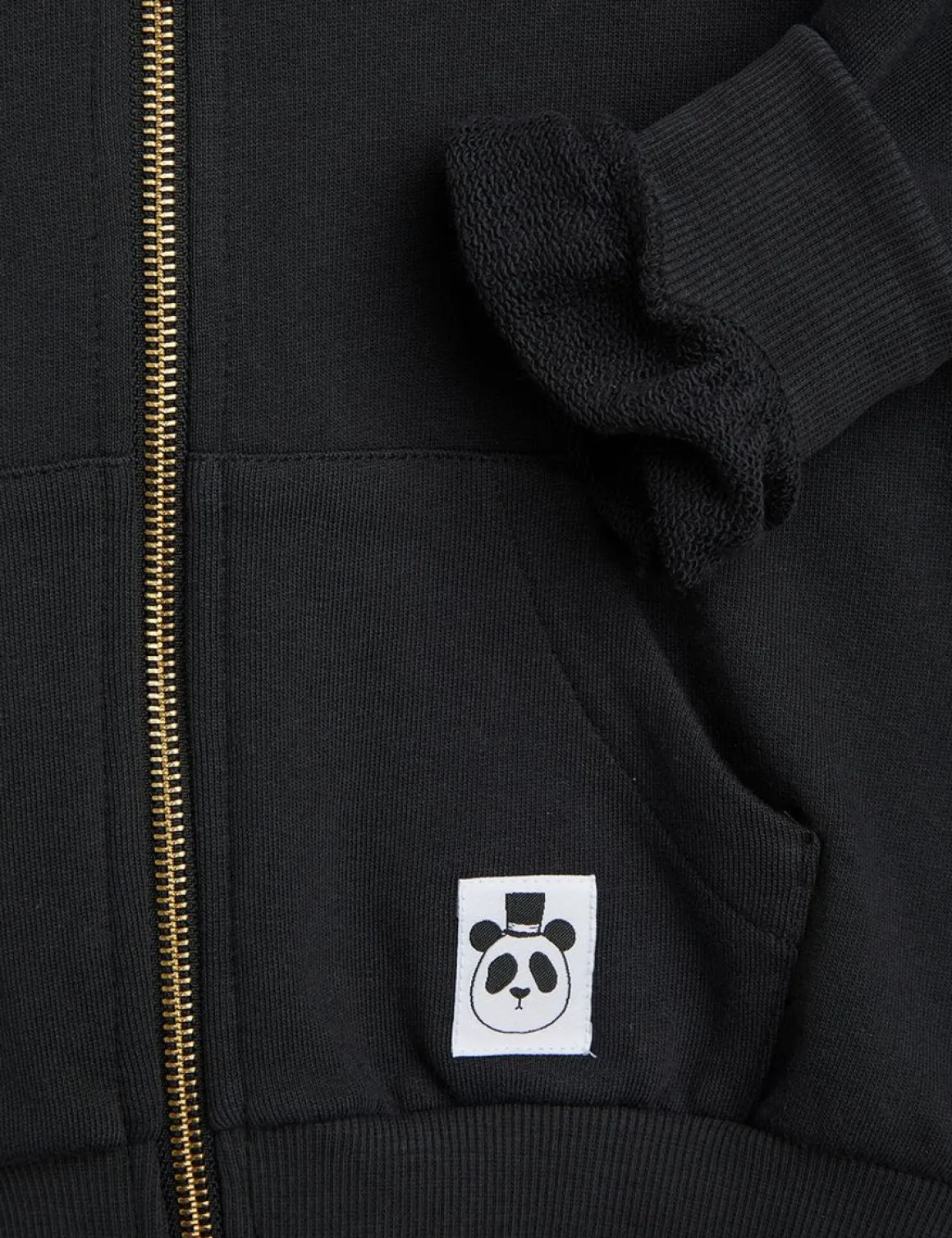 Basic Zip Hoodie Black