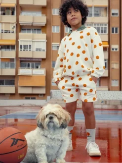 Basketball Collared Sweatshirt