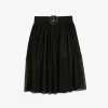 Bat Flower Tulle Skirt