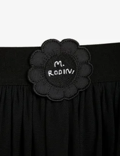 Bat Flower Tulle Skirt