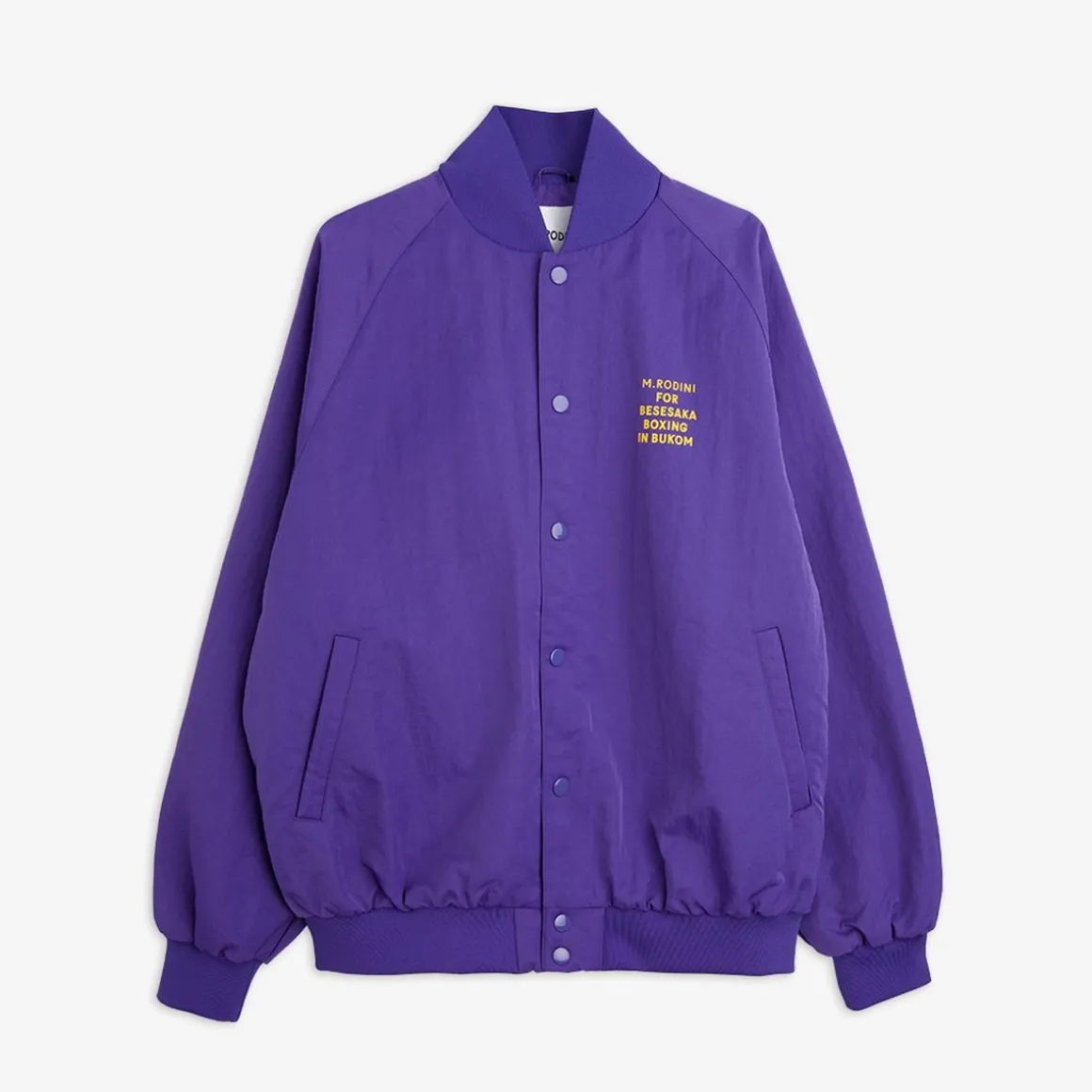 Besesaka Adult Satin Baseball Jacket
