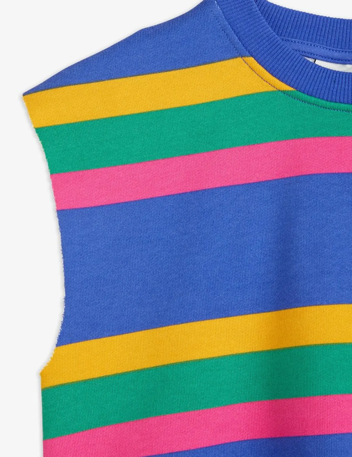 Blue Stripe Sweat Tank