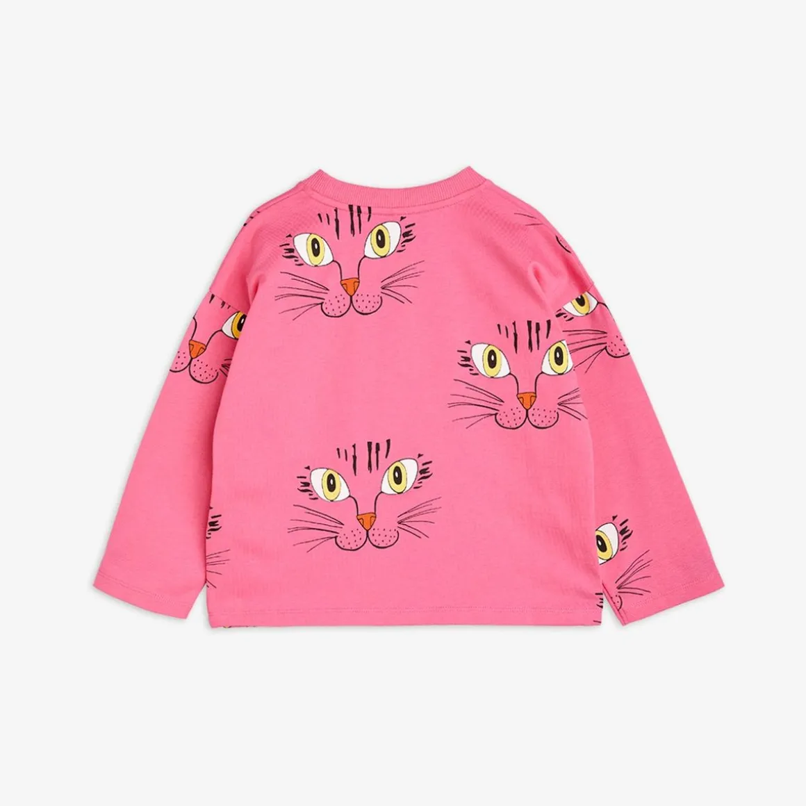 Cat Face Long Sleeve T-Shirt