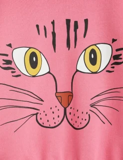 Cat Face Sweatshirt