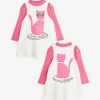 Cat Long Sleeve Dress