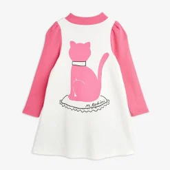 Cat Long Sleeve Dress