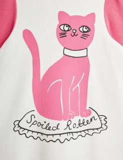 Cat Long Sleeve Dress