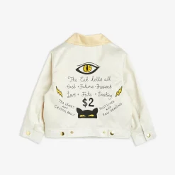 Cat Tells All Satin Jacket