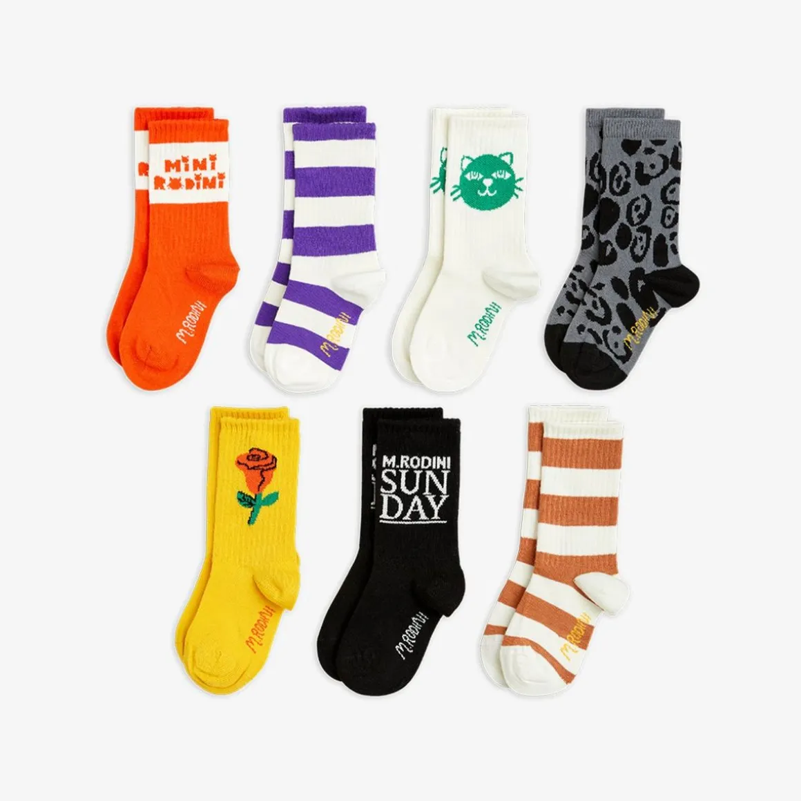 Cats 7-pack Socks