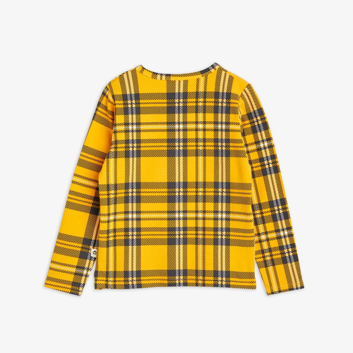 Check Long Sleeve T-shirt Yellow