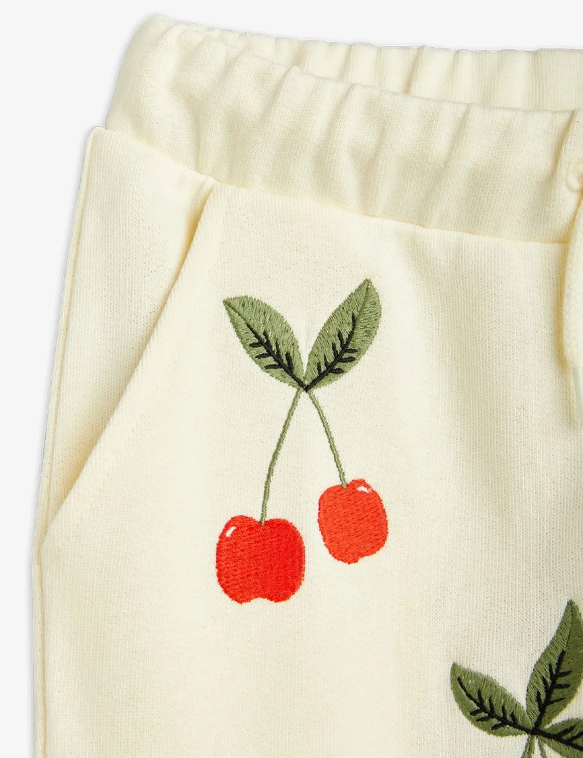 Cherry Embroidered Sweatpants