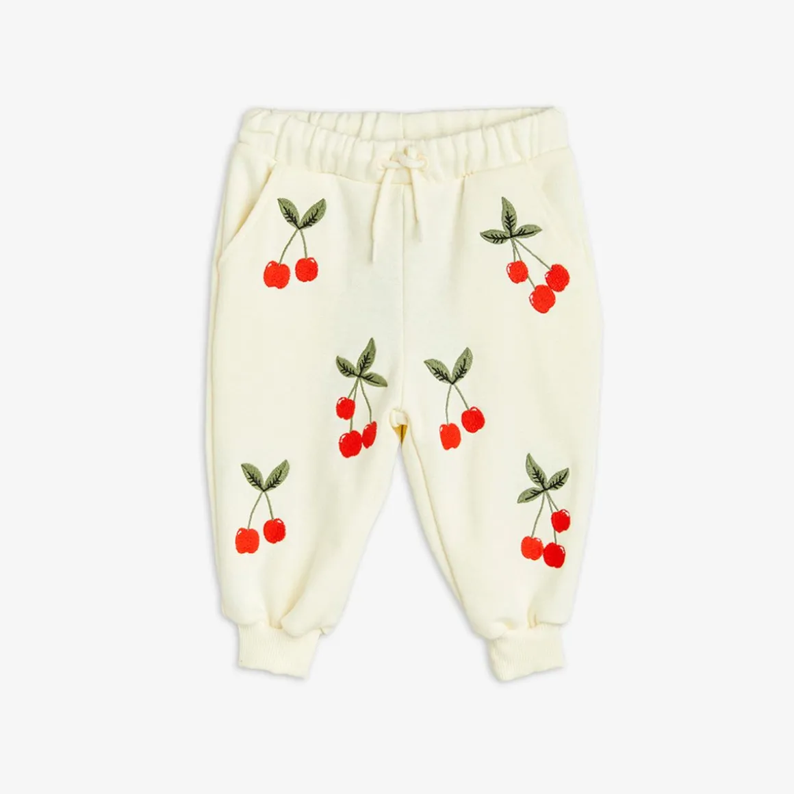 Cherry Embroidered Sweatpants