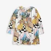 Dashing Dogs Long Sleeve Dress