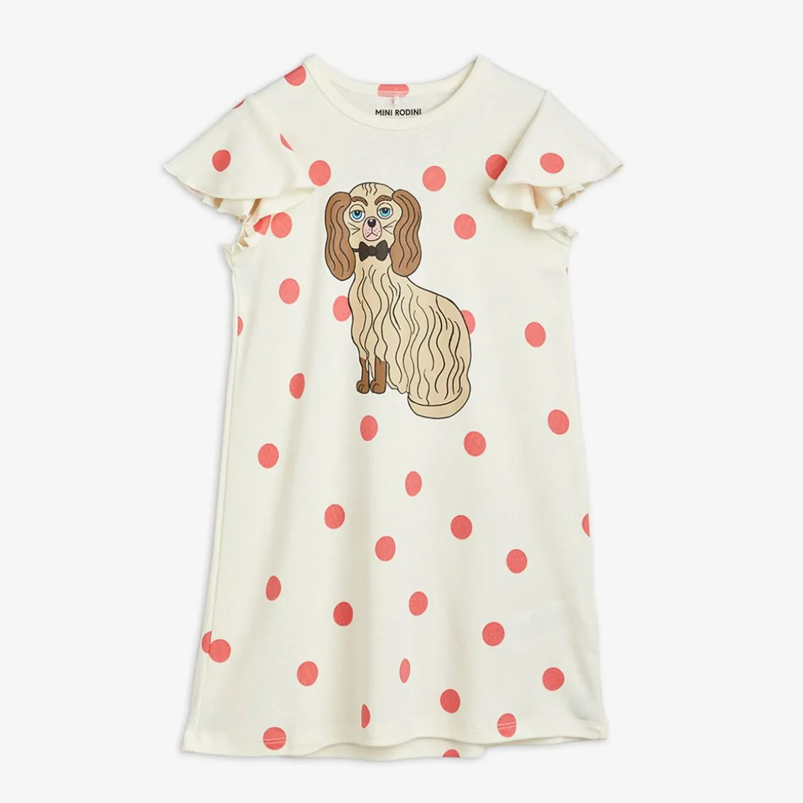 Dashing Dogs Wing Sleeve Dress