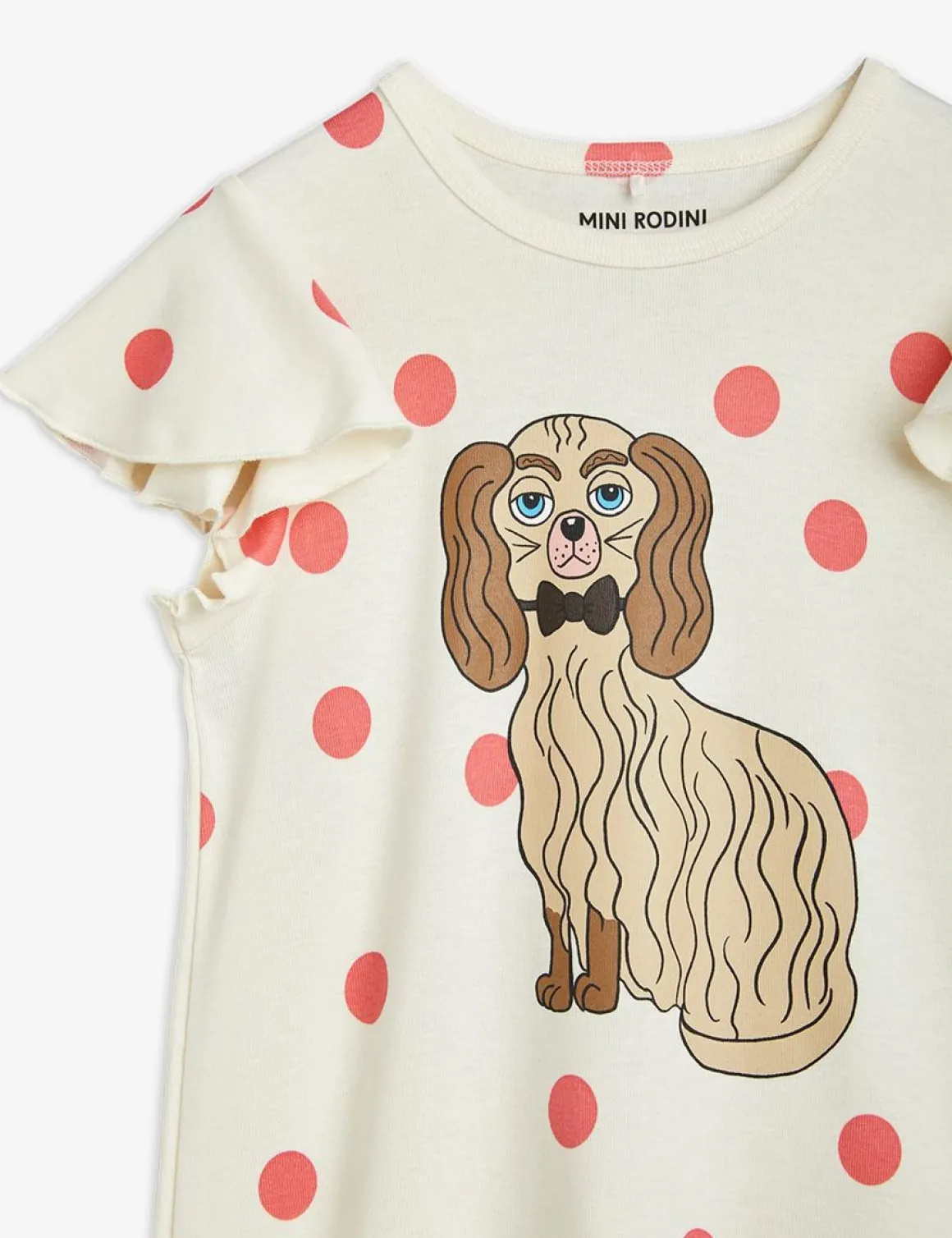 Dashing Dogs Wing Sleeve Dress
