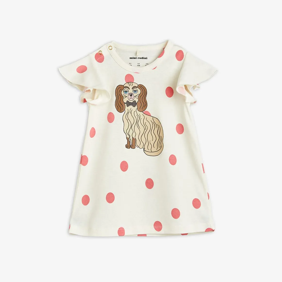 Dashing Dogs Wing Sleeve Dress