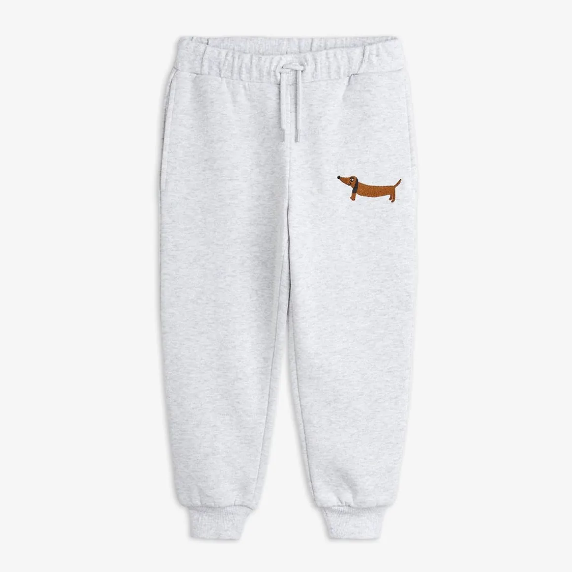 Dog Embroidered Sweatpants