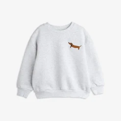 Dog Embroidered Sweatshirt