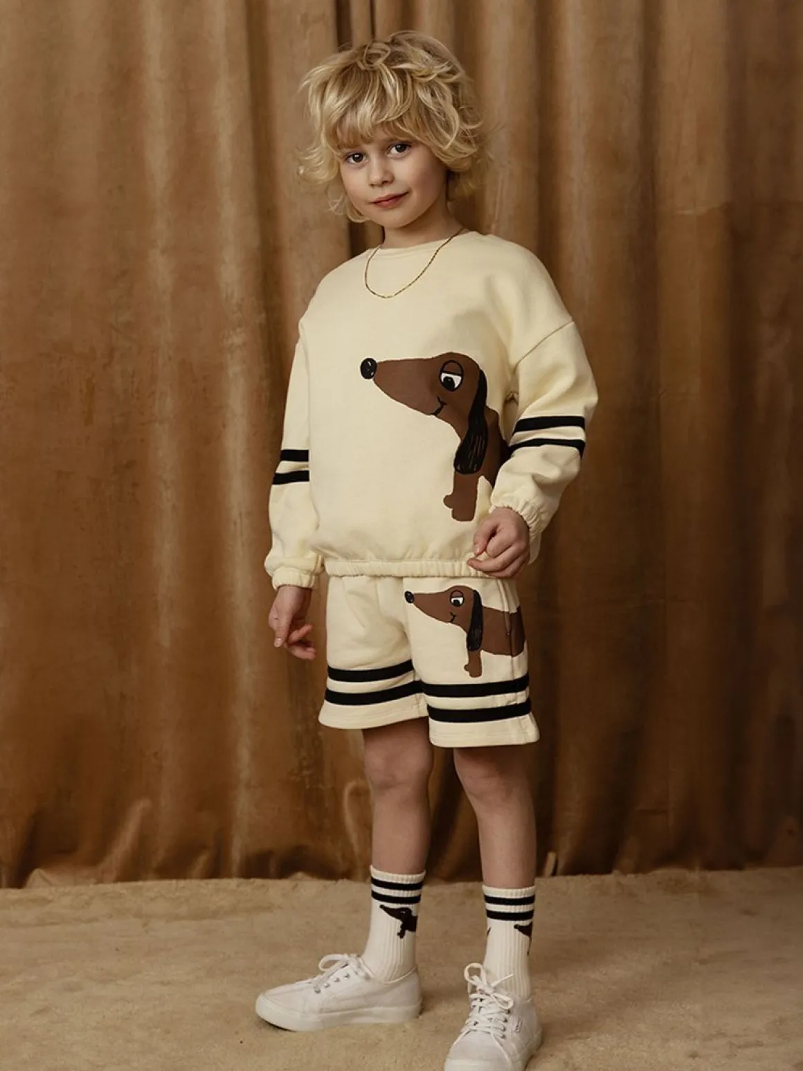 Dog Stripes Sweatshirt