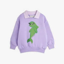 Dolphin Collar Sweatshirt