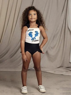 Dolphins Frill UV Swimsuit