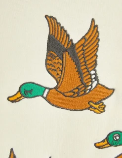 Ducks Embroidered Sweatshirt