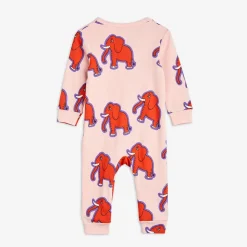 4 Elephants Baby Jumpsuit Pink
