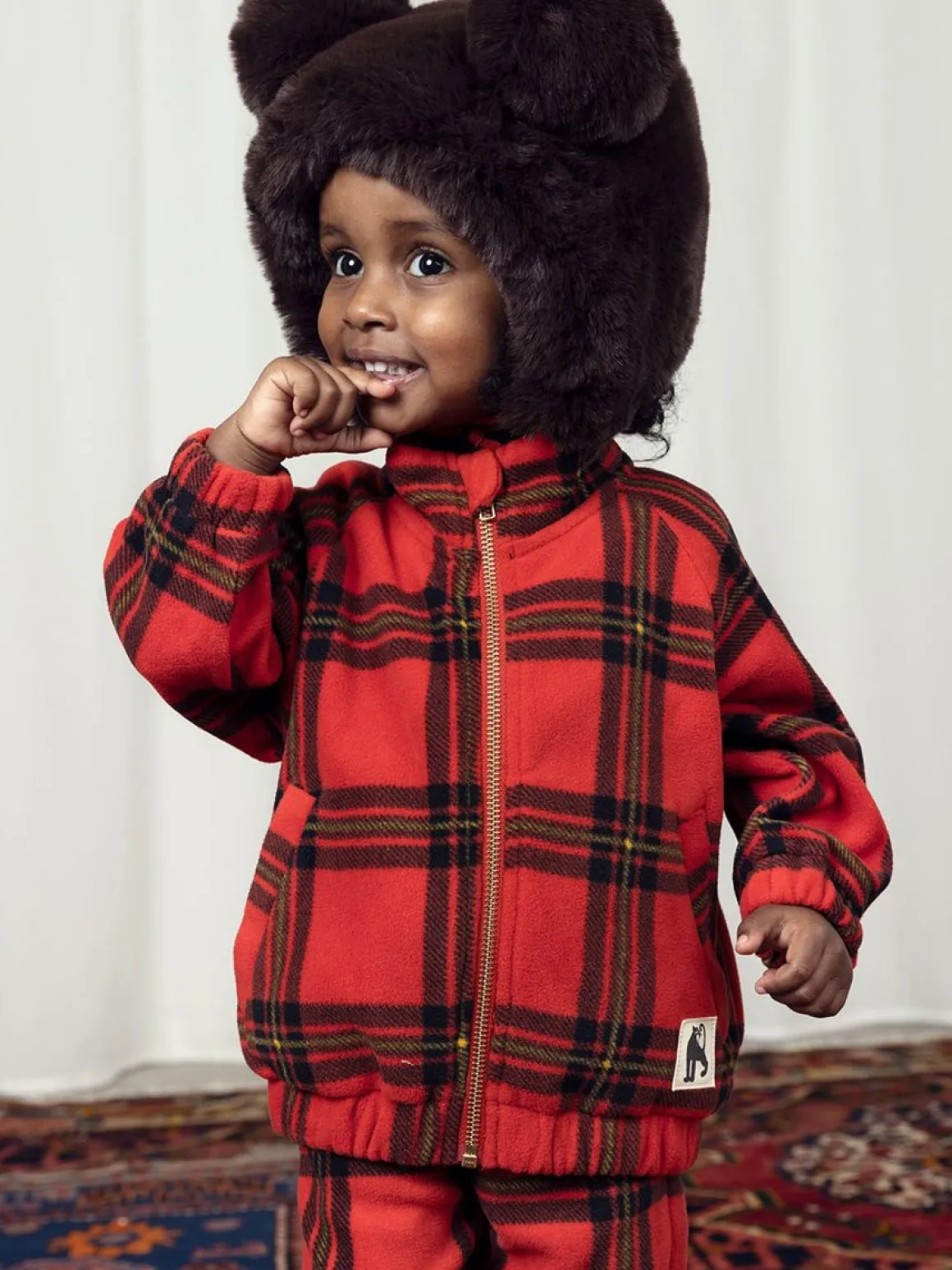 Faux Fur Hat with Ears