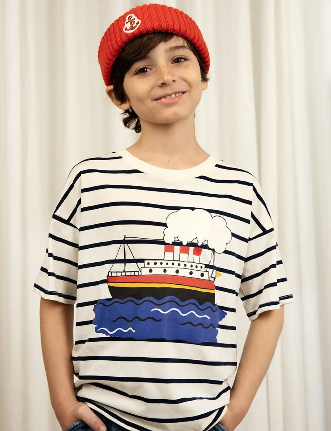 Ferry Stripe Sweatshirt