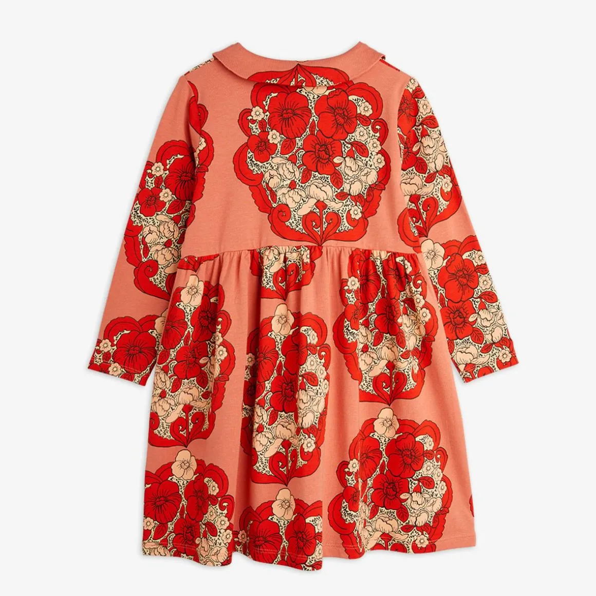 Flowers Long Sleeve Dress