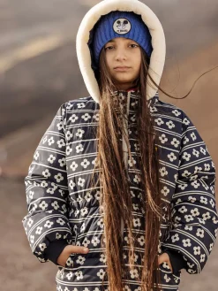 Flowers Puffer Jacket