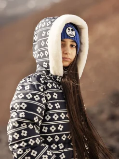 Flowers Puffer Jacket