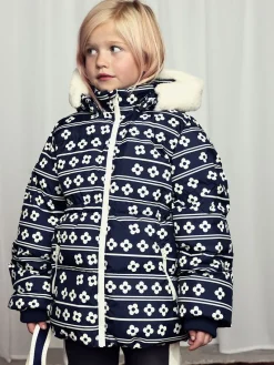 Flowers Puffer Jacket