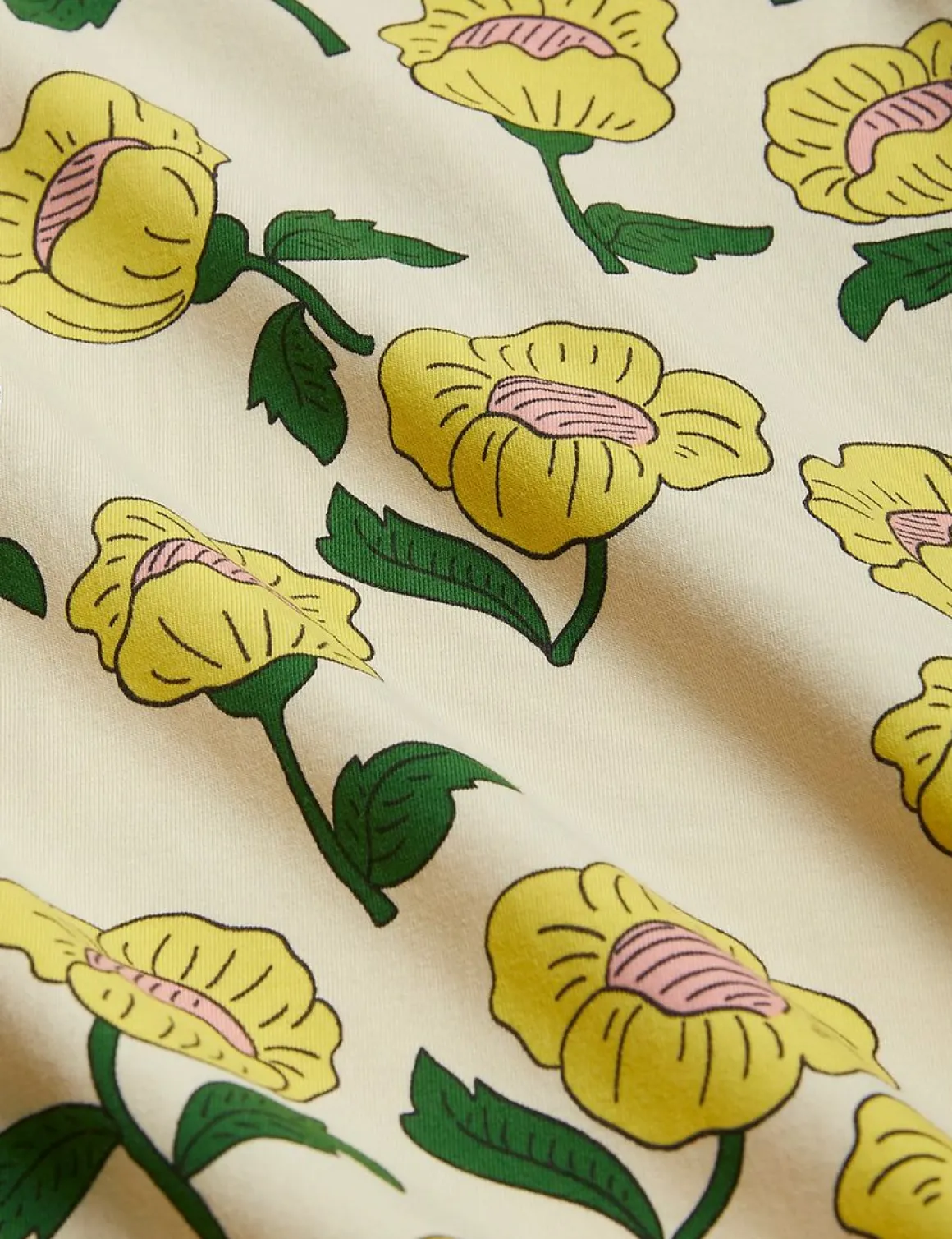 Flowers T-Shirt Yellow
