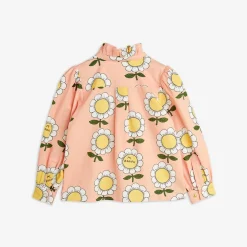Flowers Woven Blouse