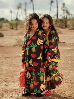 Fruits Woven Kaftan