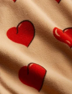 Hearts Fleece Jacket
