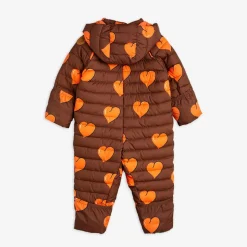 Hearts Padded Baby Overall