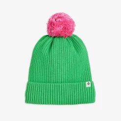 Knit Beanie with Pompom
