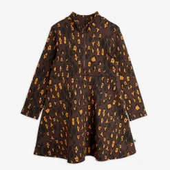 Leopard Brushed Dress
