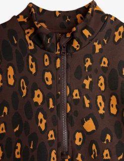 Leopard Brushed Dress