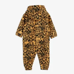Leopard Fleece Onesie