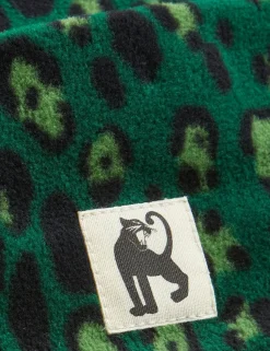 Leopard fleece tube