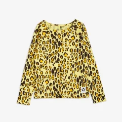 Leopard raglan ls tee